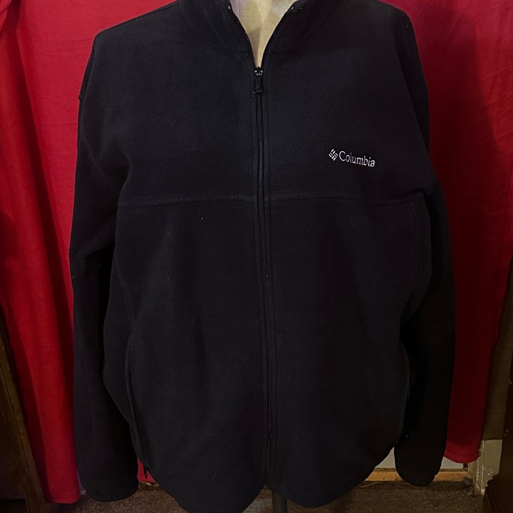 Columbia Midnight Black Fleece Jacket